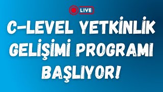 C-Level Yetkinlik Gelişimi Programı Canlı Webinar