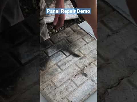 Refractory Panel Repair Demo