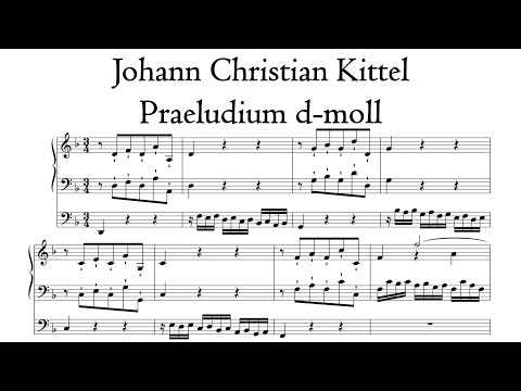 Kittel - Praeludium d-moll / D minor - Dreifaltigkeits-Orgel, Ottobeuren, Hauptwerk