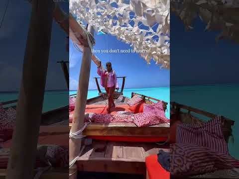 POV: you spend a perfect day in Zanzibar with the Tribe 😍