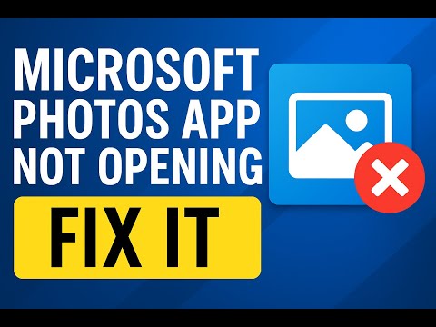 Fix Microsoft Photos App Not Opening in Windows 11 | 8 Proven Solutions #photosapp