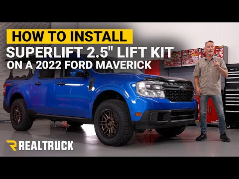 How to Install Superlift 2.5" Lift Kit on a 2022 Ford Maverick
