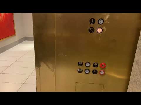 Montgomery Kone MX hydraulic elevator at Nordstrom in The Mall in Columbia in Columbia MD