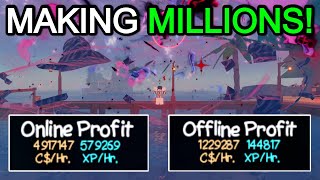 Making MILLIONS with The LUMINESCENT OATH ROD in Fisch!