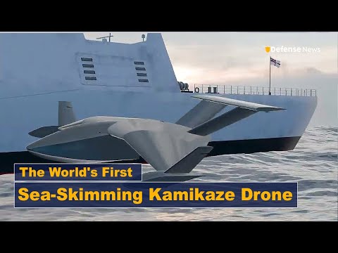 Turkish Unveils TALAY: The World's First Sea Skimming Kamikaze Drone
