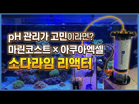 마린코스트 x 아쿠아엑셀 소다라임 리액터 - 사용법 및 클로즈드룹 오픈룹 사용법 - pH관리를 위한 가장 안전한 방법