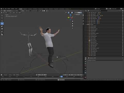 Retargeting motion capture from Iphone XS to blender rigify rig