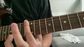 Orchid - weekend at the fire academy guitar cover