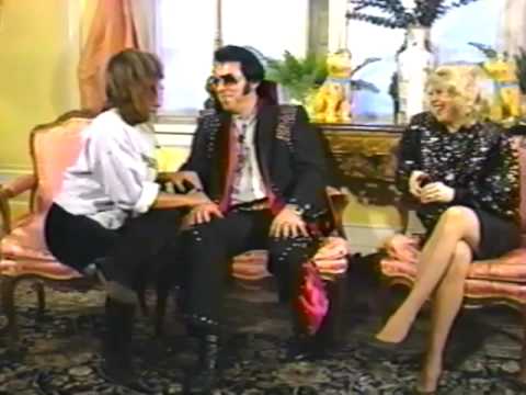 Betsy Bruce Osmun & Marya Coburn meet Elvis Impersonator