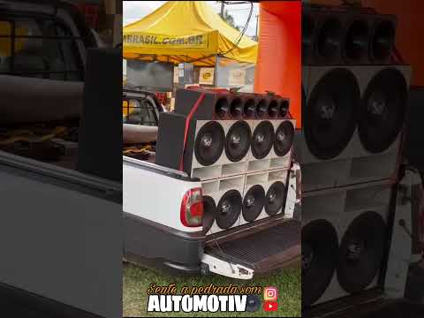 SAVEIRO COM 8 ULTRAVOX PRESSAO/SENTE APEDRADA SOM AUTOMOTIVO