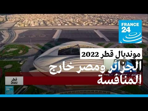 الجزائر ومصر.. خارج منافسات مونديال قطر 2022 • فرانس 24