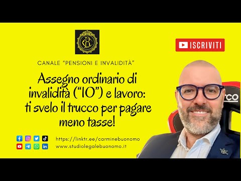 Ordinary disability benefit ("IO") and work: I'll reveal the trick to paying less tax!