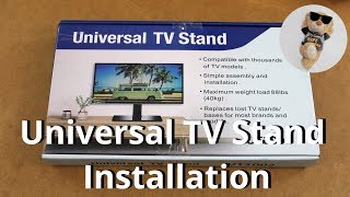 Universal TV Stand Installation
