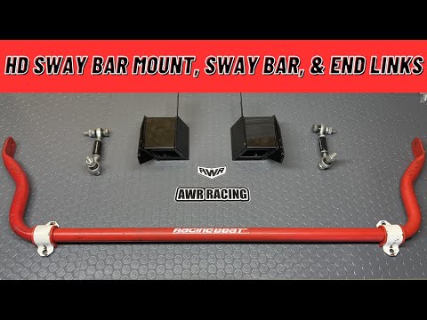 Miata: Heavy Duty Sway Bar Mounts, Sway Bars, and End Links
