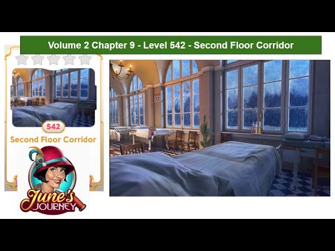 June's Journey - Vol 2 - Chapter 9 - Level 542 - Second Floor Corridor (Complete Gameplay, in order)