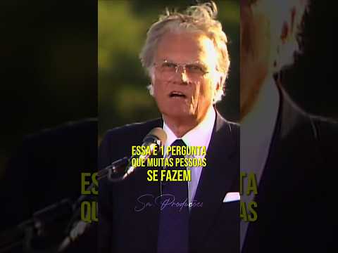 WHY DOES GOD ALLOW SO MUCH SUFFERING IN THE WORLD? BILLY GRAHAM UNRELEASED IN PORTUGUESE #shorts