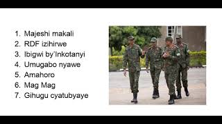 RDF songs (Rwanda Defense Force songs)