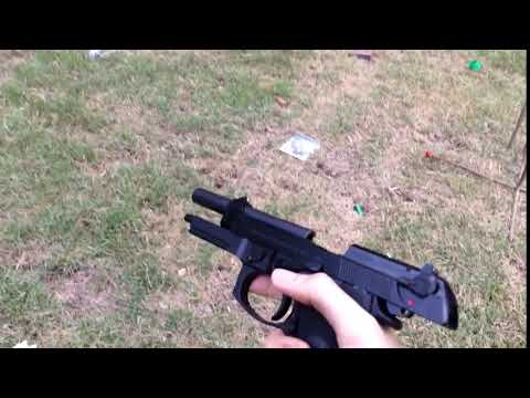 Beretta M9A1 spinning (Bangkok, Thailand)