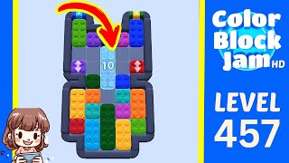 Solution du Niveau 457 de Color Block Jam