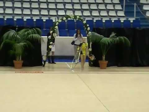 Anastasia Kosareva cerceau Paris rythmique 2012