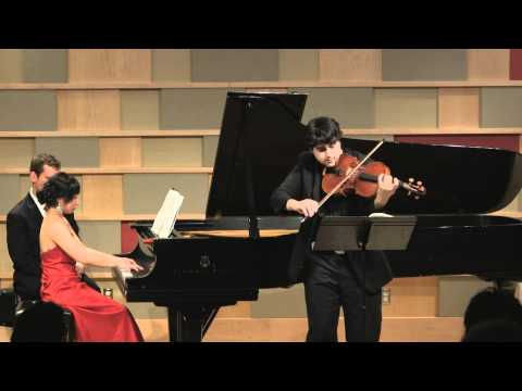 Paul Laraia and Hanwen Yu plays Rachmaninov Sonata (SiMon)