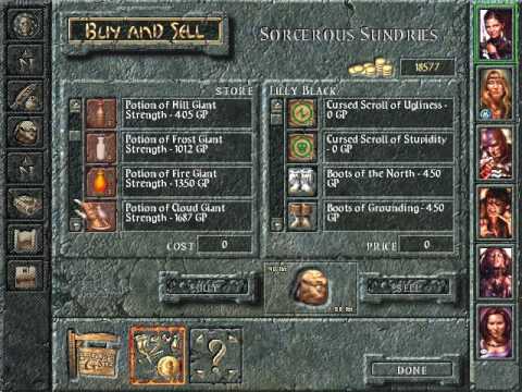 Let's Play Baldur's Gate 445 Sorcerous Sundries