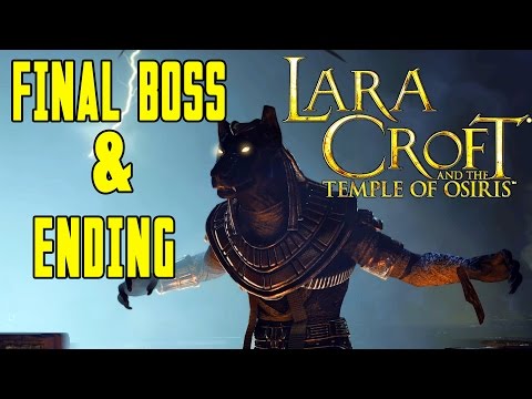 Lara Croft And The Temple Of Osiris Walkthrough FINAL BOSS & ENDING PS4/PC/XONE 1080p