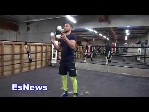 (WOW) Vasyl Lomachenko Most Difficult Drill & He Nails It! EsNews Boxing