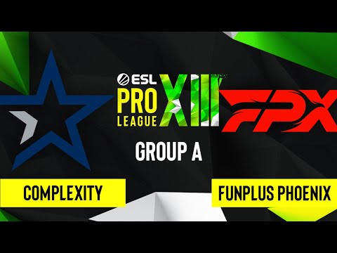 CS:GO - Complexity vs. FunPlus Phoenix [Nuke] Map 1 - ESL Pro League Season 13 - Group A