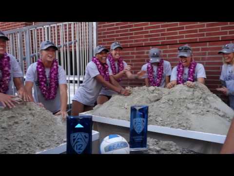 The Victorious USC Beach Volleyball Team Smashes the Sand Sculptures!