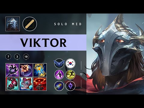 Viktor Mid vs Galio - KR Diamond Patch 25.24
