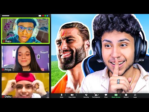 Trolling INDIAN Zoom Classes (ZOOM RAID) - Part 30