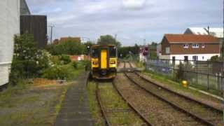 preview picture of video '153314 departs Woodbridge for Saxmundham'