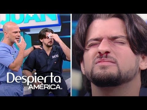 What to do in case of a strong blow to the nose