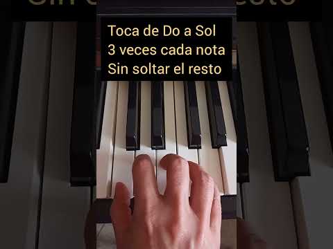 Piano - Finger Independence Exercise - ☺️🎹 #piano