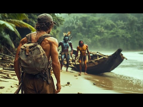 Bir Uçak Kazasından Sonra Bilinmeyen Bir Adada Uyanır | Macera Filmleri Türkçe Dublaj