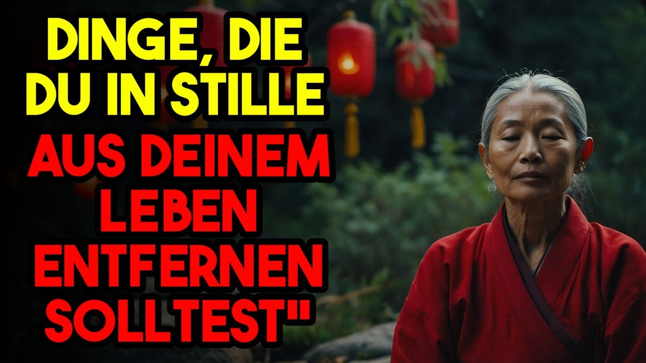 11 Dinge, die du leise aus deinem Leben eliminieren solltest | Buddhismus
