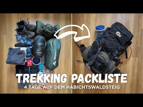 🎒 Trekking Packing List | Beginner-Friendly | Budget-Friendly (Self-Catering, with Tent) ⛺