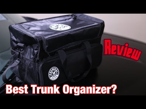Chemical Guys Arsenal Trunk Organizer and Detailing Bag Official Review