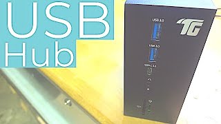 Laptop EXPANSION! Tiergrade USB C Docking Station, LOT'S Of Connectivity Options!
