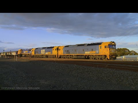 1KC6 Pacific National Grain Train - PoathTV Australian Railways