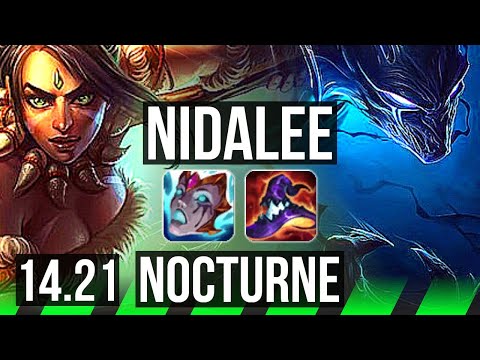 NIDALEE vs NOCTURNE (JGL) | KR Challenger | 14.21