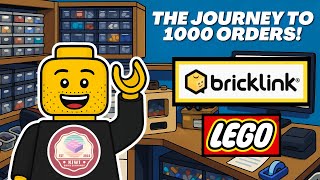 BRICKLINK STORE - The Journey to 1000 LEGO Orders - VLOG41