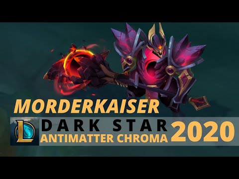 Dark Star Morderkaiser Antimatter Chroma 2020 - League of Legends