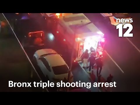 2 arrested, 1 on the run in connection to Bronx triple shooting | News 12