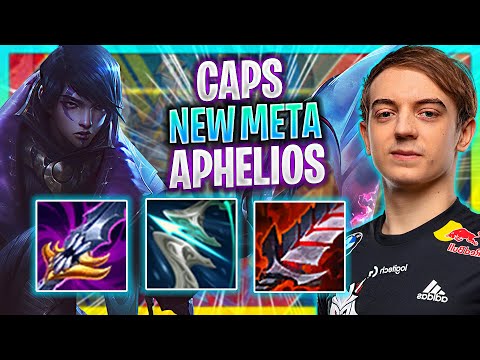 CAPS IS INSANE WITH APHELIOS NEW META MID! | G2 Caps Plays Aphelios Mid vs Kassadin! |