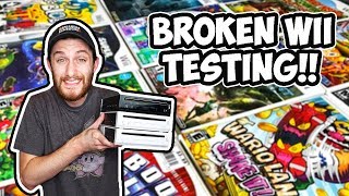 Testing 3 Non Working Wii Consoles