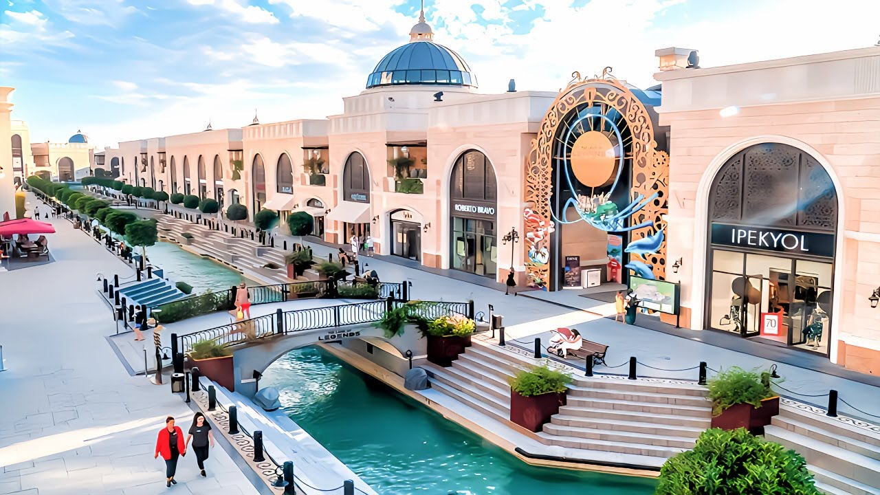 The Land Of Legends Antalya Tour 4K (Turkey): Theme Park, Shopping Avenue, and Night Shows