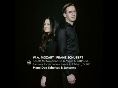 Mozart sonata in d major for two pianos k 448 Challenge Records International Sonata For Two Pianos In D Major K 448 375a Fantasie For Piano Four Hands In F Minor D 940 Piano Duo Scholtes Janssens