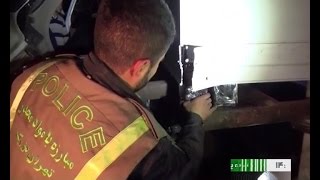 preview picture of video 'Iran Anti-Narcotic police arrested drug smugglers in Tehran بازداشت قاچاقچيان مواد مخدر تهران ايران'